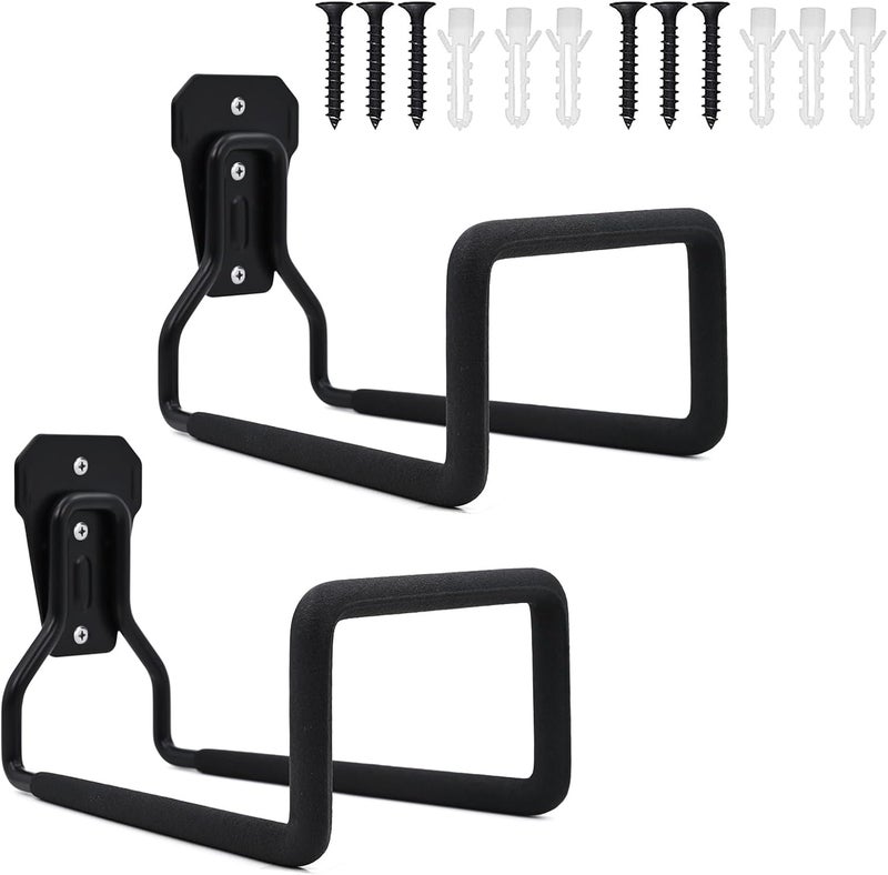 Dotet Garden Hose Holder - 2 Pack Hose Hanger Wall Mount, Heavy Duty Water Hose Holder for Outside Use in Yard, Metal Durable Hose Hooks, Ideal for Water Hose Storage - Image 1